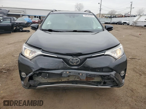 2018 Toyota RAV4 XLE with VIN 2T3RFREV0JW829291, listed as a Copart auction lot 47640525 with 115,633 mi miles and Salvage Title. Bid and sale history available at carsss.com. Image 5.