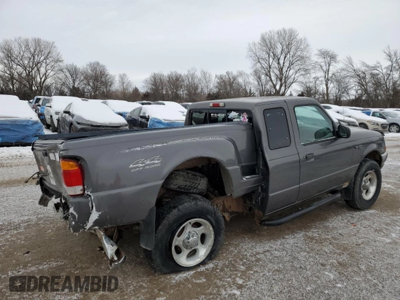 1999 Ford Ranger XL with VIN 1FTZR15V5XPC00431, listed as a Copart auction lot 44642935 with 190,407 mi miles and Salvage Title. Bid and sale history available at carsss.com. Image 3.