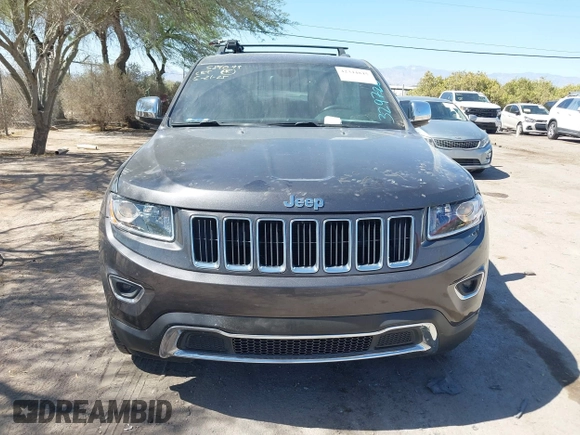 2016 Jeep Grand Cherokee Limited 75th Anniversary with VIN 1C4RJEBG5GC329720, listed as a IAAI auction lot 42344845 with 87,672 mi miles and . Bid and sale history available at DreamBid. Image 12.