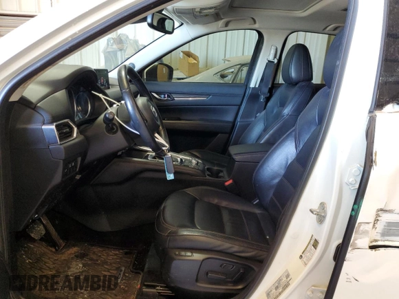 2018 Mazda CX-5 Grand Touring with VIN JM3KFADM3J1429016, listed as a Copart auction lot 45318885 with 162,112 mi miles and Salvage Title. Bid and sale history available at carsss.com. Image 7.
