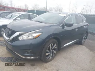 2017 Nissan Murano S with VIN 5N1AZ2MH5HN123437, listed as a IAAI auction lot 41805861 with 104,863 mi miles and . Bid and sale history available at DreamBid. Image 17.