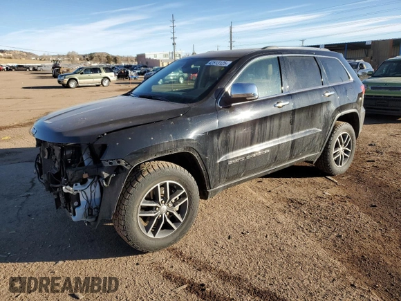 2017 Jeep Grand Cherokee Limited with VIN 1C4RJFBT9HC633685, listed as a Copart auction lot 42513125 with 59,141 mi miles and Salvage title. Bid and sale history available at DreamBid. Image 1.