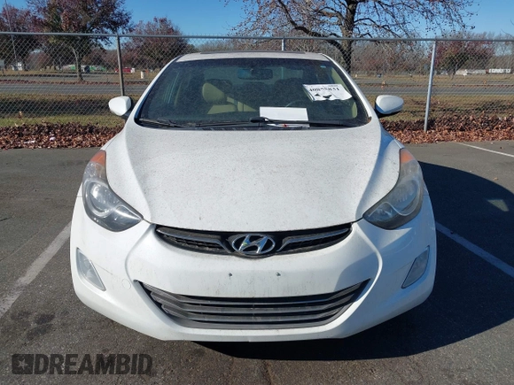 2013 Hyundai Elantra Limited with VIN 5NPDH4AEXDH229807, listed as a IAAI auction lot 40855831 with 97,280 mi miles and . Bid and sale history available at DreamBid. Image 12.