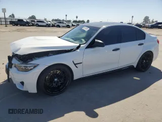 2018 BMW M3 z VIN WBS8M9C54J5J77957, wystawiony jako Copart lot #56768985 z przebiegiem 85 128 mil mil oraz Szkoda całkowita • Salvage title. Historia ofert i sprzedaży dostępna na DreamBid. Obrazek 1.