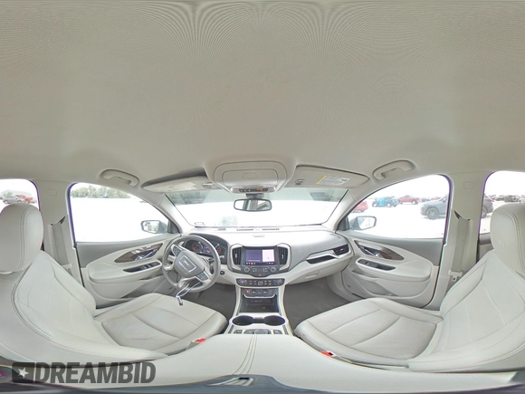 2019 GMC Terrain Denali with VIN 3GKALSEX7KL396483, listed as a Copart auction lot 50463135 with 93,860 mi miles and Salvage Title. Bid and sale history available at DreamBid. Image 14.