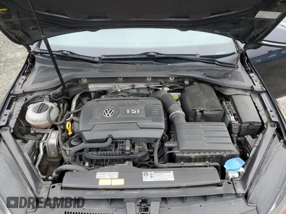2016 Volkswagen Golf GTI SE with VIN 3VW5T7AU4GM009845, listed as a Copart auction lot 48909785 with 87,379 mi miles and Salvage Title. Bid and sale history available at carsss.com. Image 12.