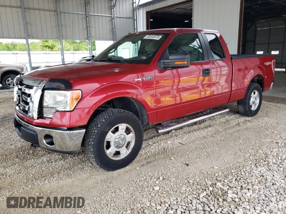 2010 Ford F-150 XL with VIN 1FTFX1EV4AKE15909, listed as a Copart auction lot 58553515 with 126,257 mi miles and Salvage title. Bid and sale history available at DreamBid. Image 1.