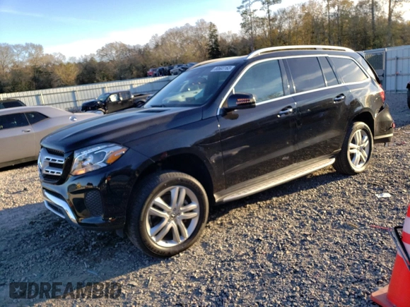 2018 Mercedes-Benz GLS 450 with VIN 4JGDF6EE2JB165363, listed as a Copart auction lot 80603163 with 81,218 mi miles and . Bid and sale history available at DreamBid. Image 1.