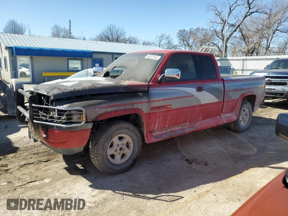 1997 Dodge 1500 with VIN 3B7HF13Z9VG751750, listed as a Copart auction lot 48537545 with Not Provided miles and Salvage Title. Bid and sale history available at DreamBid. Image 1.