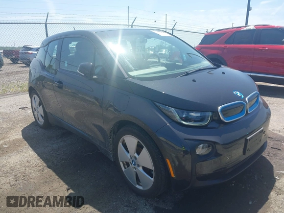 2015 BMW i3 with VIN WBY1Z4C5XFV503375, listed as a IAAI auction lot 42563459 with 38,933 mi miles and . Bid and sale history available at DreamBid. Image 1.