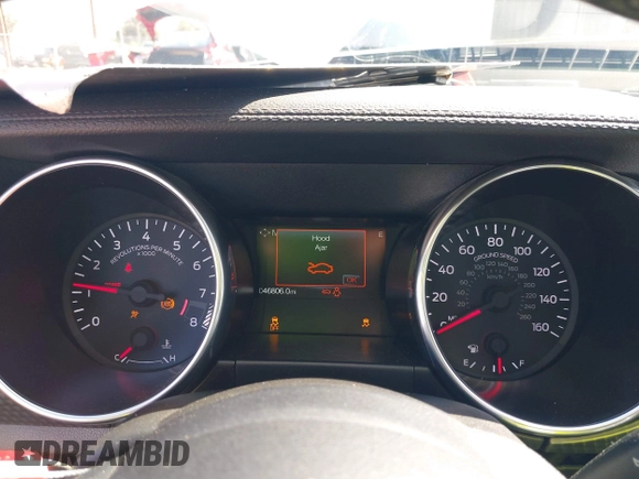 2018 Ford Mustang GT with VIN 1FA6P8CFXJ5166072, listed as a IAAI auction lot 42035790 with 46,806 mi miles and . Bid and sale history available at DreamBid. Image 7.