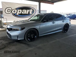 2025 Honda Civic Sport z VIN 2HGFE2F53SH549542, wystawiony jako Copart lot #54996415 z przebiegiem 5 000 mil mil oraz Szkoda całkowita • Salvage title. Historia ofert i sprzedaży dostępna na DreamBid. Obrazek 1.
