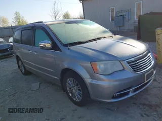 2013 Chrysler Town & Country Touring-L with VIN 2C4RC1CG3DR596973, listed as a IAAI auction lot 42004385 with 161,080 mi miles. Bid and sale history available at carsss.com. Image 1.