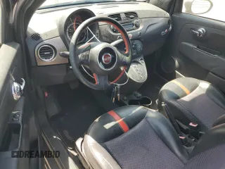 2015 FIAT 500e with VIN 3C3CFFGE0FT598221, listed as a Copart auction lot 62610385 with 54,496 mi miles and Clean title. Bid and sale history available at DreamBid. Image 8.
