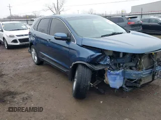 2018 Ford Edge SEL with VIN 2FMPK3J98JBB94831, listed as a IAAI auction lot 41482047 with 116,874 mi miles. Bid and sale history available at carsss.com. Image 1.