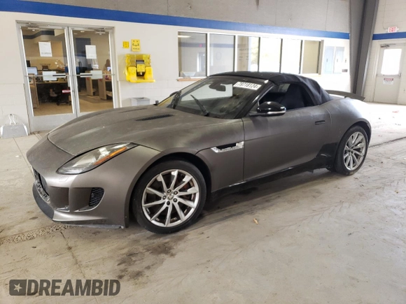2014 Jaguar F-Type V6 with VIN SAJWA6E73E8K09923, listed as a Copart auction lot 79718124 with 122,526 mi miles and Clean Title. Bid and sale history available at DreamBid. Image 1.