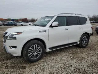 2023 Nissan Armada SL with VIN JN8AY2BB7P9836082, listed as a Copart auction lot 42770215 with 5,782 mi miles and Salvage Title. Bid and sale history available at carsss.com. Image 1.