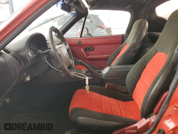 1994 Mazda MX-5 Miata with VIN JM1NA353XR0506259, listed as a Copart auction lot 47587295 with 209,443 mi miles and Salvage title. Bid and sale history available at DreamBid. Image 7.
