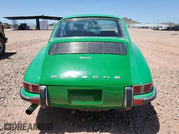 1971 Porsche 911 z VIN 9111100473, wystawiony jako Copart lot #60853765 z przebiegiem 79 342 mil mil oraz Szkoda całkowita • Salvage title. Historia ofert i sprzedaży dostępna na DreamBid. Obrazek 6.