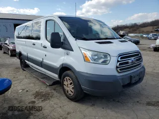 2015 Ford Transit XL with VIN 1FBZX2ZM1FKA38567, listed as a Copart auction lot 50568705 with 128,073 mi miles and Clean Title. Bid and sale history available at carsss.com. Image 4.