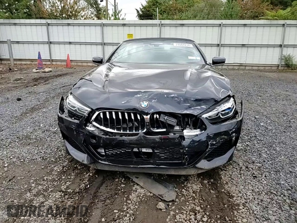 2019 BMW 8 Series M850i xDrive with VIN WBAFY4C58KBX39395, listed as a Copart auction lot 74088834 with 27,413 mi miles and Salvage title. Bid and sale history available at DreamBid. Image 11.