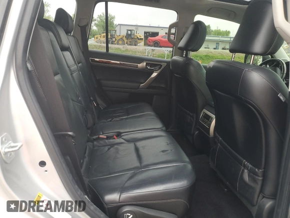 2017 Lexus GX 460 z VIN JTJBM7FX5H5168660, wystawiony jako Copart lot #55410675 z przebiegiem 128 599 mil mil oraz Szkoda całkowita • Salvage title. Historia ofert i sprzedaży dostępna na DreamBid. Obrazek 10.