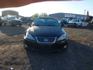 2009 Lexus IS with VIN JTHCK262995032343, listed as a IAAI auction lot 41594238 with 121,643 mi miles. Bid and sale history available at carsss.com. Image 12.