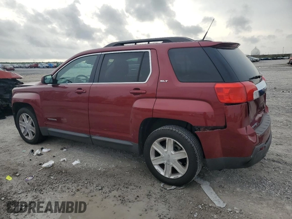 2012 GMC Terrain SLT-1 with VIN 2GKALUEK2C6311393, listed as a Copart auction lot 54000025 with 99,962 mi miles and Salvage Title. Bid and sale history available at DreamBid. Image 2.