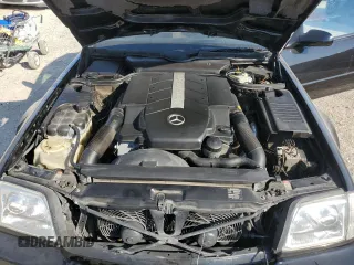 2002 Mercedes-Benz SL-Class with VIN WDBFA68F92F201073, listed as a Copart auction lot 75528494 with 100,085 mi miles and Salvage Title. Bid and sale history available at carsss.com. Image 11.