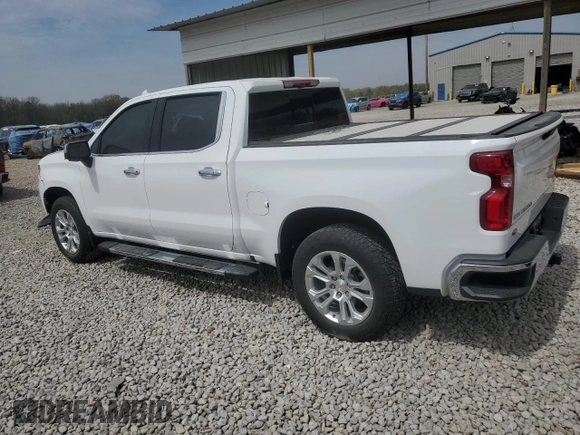 2023 Chevrolet Silverado 1500 LTZ with VIN 2GCUDGED2P1138907, listed as a Copart auction lot 50476505 with 26,017 mi miles and Salvage Title. Bid and sale history available at DreamBid. Image 2.