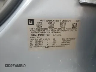 2014 Chevrolet Equinox LT with VIN 2GNALBEK5E6117631, listed as a Copart auction lot 49855035 with 188,960 mi miles and Salvage Title. Bid and sale history available at carsss.com. Image 13.