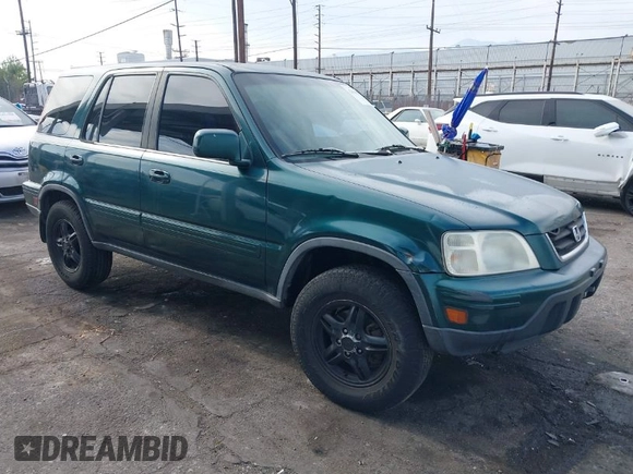 2000 Honda CR-V SE with VIN JHLRD1875YS022873, listed as a IAAI auction lot 42034984 with 210,853 mi miles. Bid and sale history available at carsss.com. Image 1.