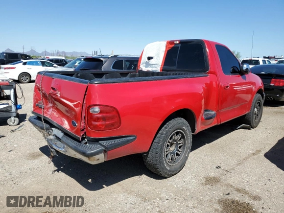 2001 Ford F-150 XL with VIN 2FTRF07L41CA73498, listed as a Copart auction lot 68935194 with Not provided miles and Salvage title. Bid and sale history available at DreamBid. Image 3.