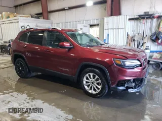2020 Jeep Cherokee Latitude with VIN 1C4PJLCB9LD556587, listed as a Copart auction lot 45032955 with 79,150 mi miles and Salvage title. Bid and sale history available at DreamBid. Image 4.
