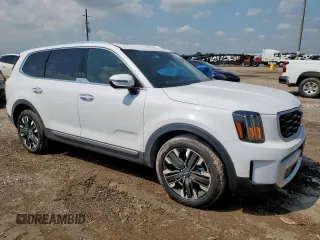 2024 Kia Telluride SX z VIN 5XYP54GCXRG544701, wystawiony jako Copart lot #58526005 z przebiegiem 7 969 mil mil oraz Szkoda całkowita • Salvage title. Historia ofert i sprzedaży dostępna na DreamBid. Obrazek 4.