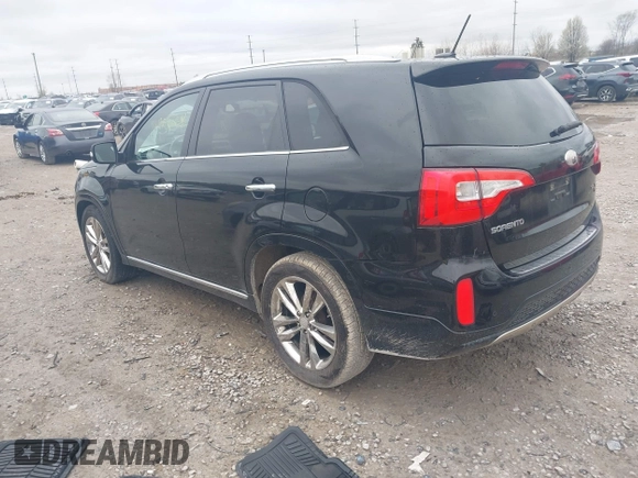 2014 Kia Sorento SX with VIN 5XYKW4A76EG549679, listed as a IAAI auction lot 41916294 with 146,566 mi miles. Bid and sale history available at carsss.com. Image 3.
