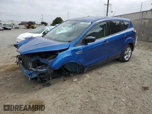 2017 Ford Escape S z VIN 1FMCU0F76HUD94965, wystawiony jako Copart lot #61836265 z przebiegiem 124 771 mil mil oraz Szkoda całkowita • Salvage title. Historia ofert i sprzedaży dostępna na DreamBid. Obrazek 1.