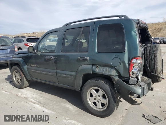2003 Jeep Liberty Limited with VIN 1J4GL58K83W525439, listed as a Copart auction lot 49601685 with 93,671 mi miles and Salvage title. Bid and sale history available at DreamBid. Image 2.