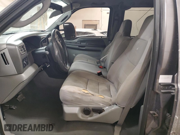 2004 Ford F-250 XL with VIN 1FTNW21L64ED30663, listed as a Copart auction lot 44795915 with Not provided miles and Salvage title. Bid and sale history available at DreamBid. Image 7.