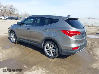 2013 Hyundai Santa Fe 2.0T Sport with VIN 5XYZWDLA1DG003779, listed as a IAAI auction lot 41761431 with 127,895 mi miles. Bid and sale history available at carsss.com. Image 3.