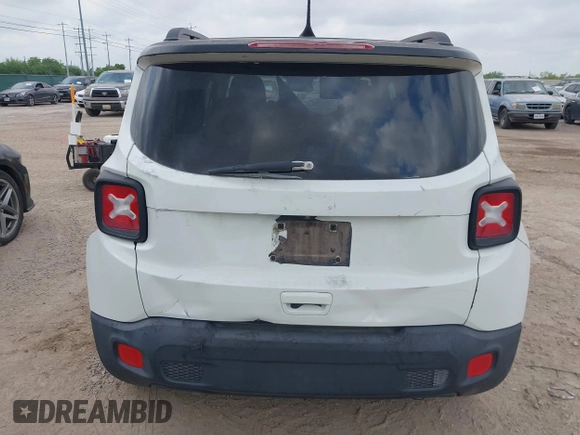 2018 Jeep Renegade Latitude with VIN ZACCJABB2JPH42684, listed as a IAAI auction lot 42130246 with Not Provided miles and . Bid and sale history available at carsss.com. Image 15.