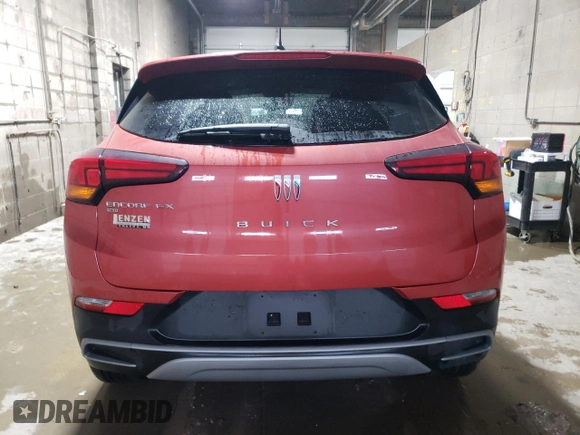 2024 Buick Encore GX Preferred z VIN KL4AMCSL7RB041769, wystawiony jako Copart lot #57420215 z przebiegiem 8 538 mil mil oraz Szkoda całkowita • Salvage title. Historia ofert i sprzedaży dostępna na DreamBid. Obrazek 6.
