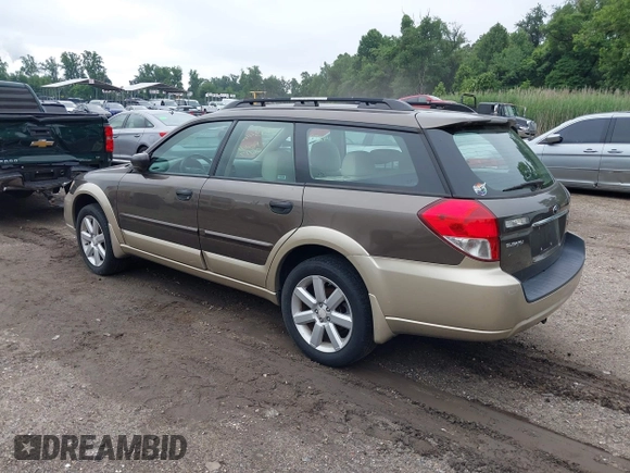 2008 Subaru Outback i с VIN 4S4BP61C887367078, выставлен на аукционе IAAI как лот 42534402 с пробегом 141 257 миль миль и . История ставок и продаж доступна на DreamBid. Изображение 3.