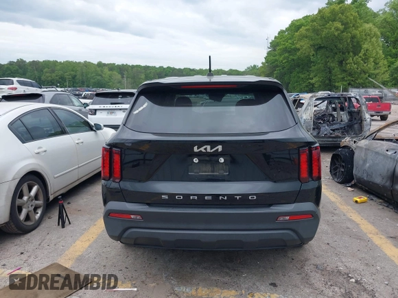 2022 Kia Sorento LX with VIN 5XYRG4LC3NG152579, listed as a IAAI auction lot 42092276 with 77,101 mi miles and . Bid and sale history available at DreamBid. Image 16.