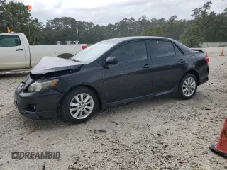 2010 Toyota Corolla with VIN 1NXBU4EE4AZ285140, listed as a Copart auction lot 54992115 with 156,400 mi miles and Salvage title. Bid and sale history available at DreamBid. Image 1.