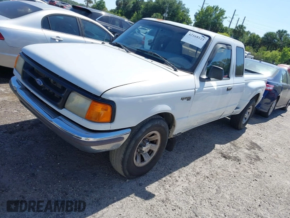 1997 Ford Ranger XL with VIN 1FTCR14U4VPA11233, listed as a IAAI auction lot 42168121 with 132,252 mi miles. Bid and sale history available at carsss.com. Image 2.