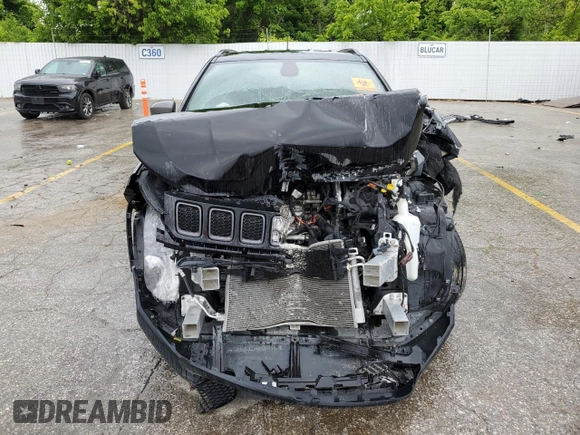 2021 Jeep Compass 80th Anniversary с VIN 3C4NJDEB3MT565775, выставлен на аукционе Copart как лот 58714665 с пробегом Не указан миль и Чистый • Clean title. История ставок и продаж доступна на DreamBid. Изображение 5.