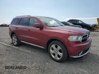 2014 Dodge Durango Limited z VIN 1C4RDJDG1EC520626, wystawiony jako Copart lot #52431285 z przebiegiem 97 233 mil mil oraz Szkoda całkowita • Salvage title. Historia ofert i sprzedaży dostępna na DreamBid. Obrazek 4.