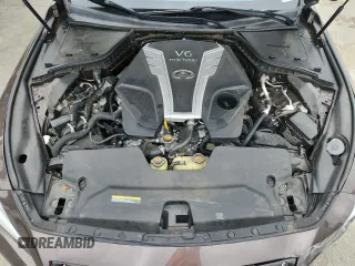 2017 Infiniti Q50 Signature Edition z VIN JN1EV7AP5HM741196, wystawiony jako Copart lot #59288455 z przebiegiem 107 827 mil mil oraz Szkoda całkowita • Salvage title. Historia ofert i sprzedaży dostępna na DreamBid. Obrazek 11.
