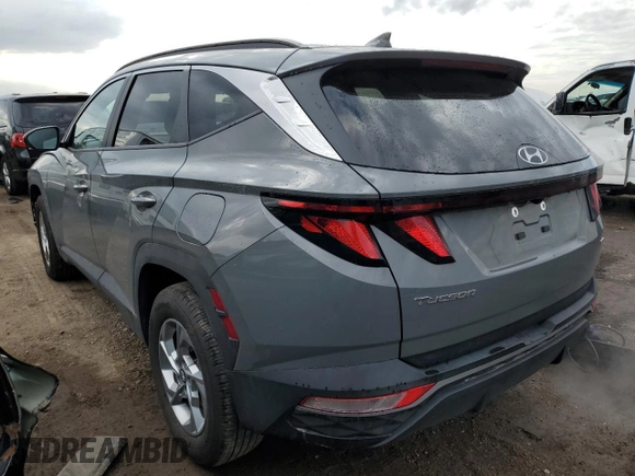 2024 Hyundai Tucson SEL with VIN 5NMJBCDE4RH383881, listed as a Copart auction lot 50635275 with 16,845 mi miles and Salvage Title. Bid and sale history available at carsss.com. Image 2.